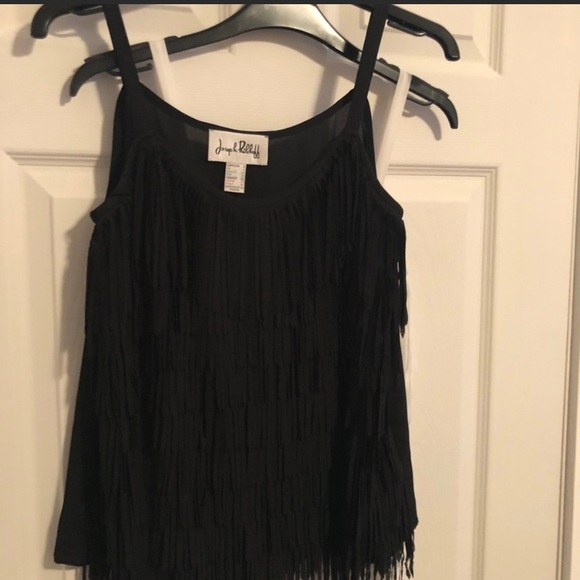 Two Joseph Ribkoff fringe Camisoles - Picture 3 of 4